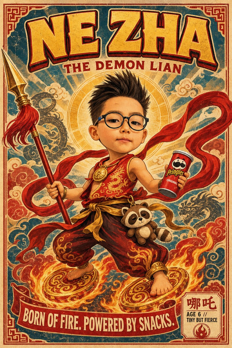 Ne Zha — Lian as the Demon Child