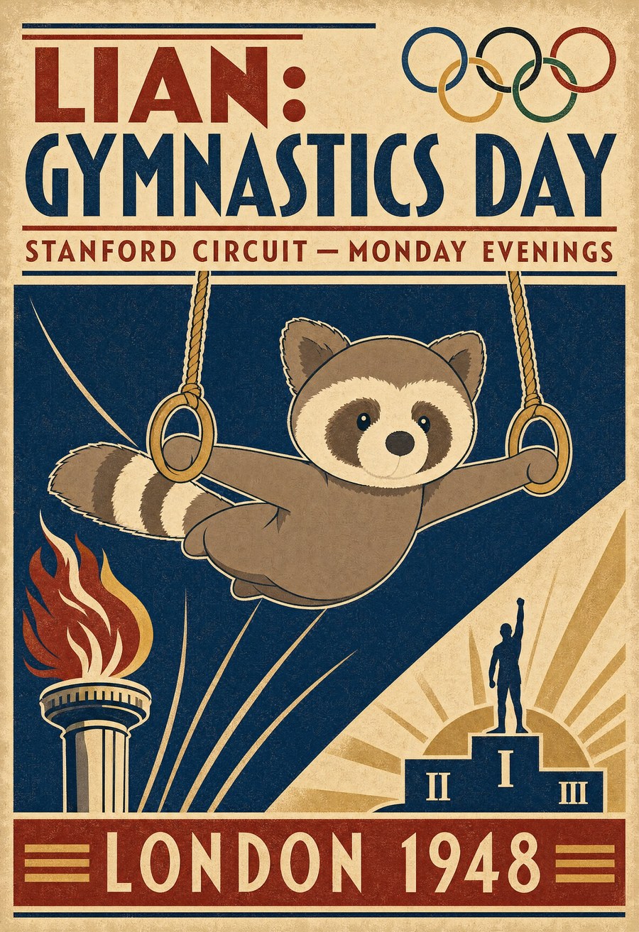 LIAN: GYMNASTICS DAY