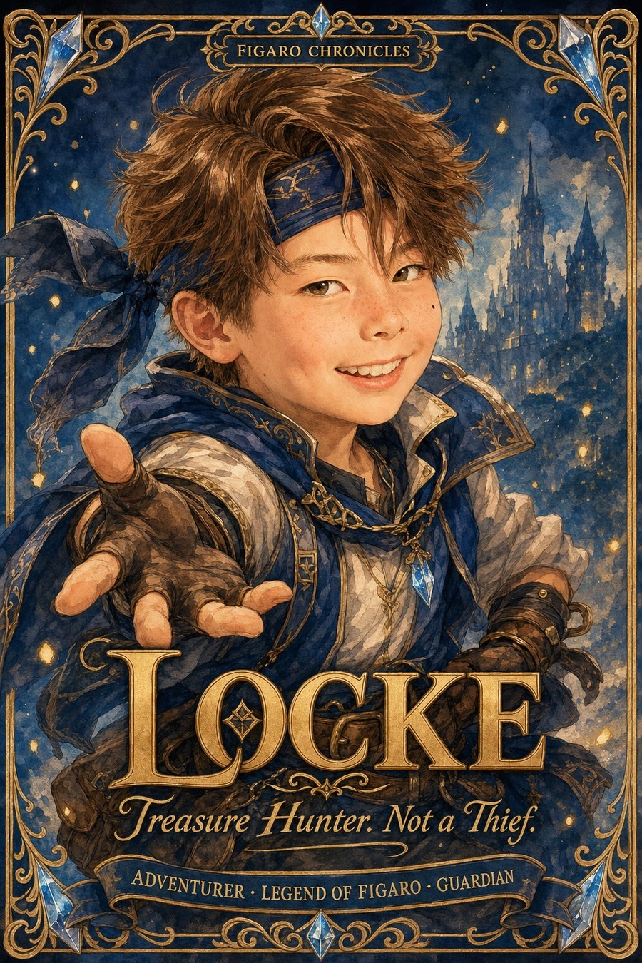 LOCKE — TREASURE HUNTER, NOT A THIEF