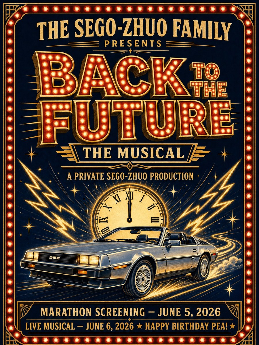 THE SEGO-ZHUO FAMILY PRESENTS: BACK TO THE FUTURE THE MUSICAL