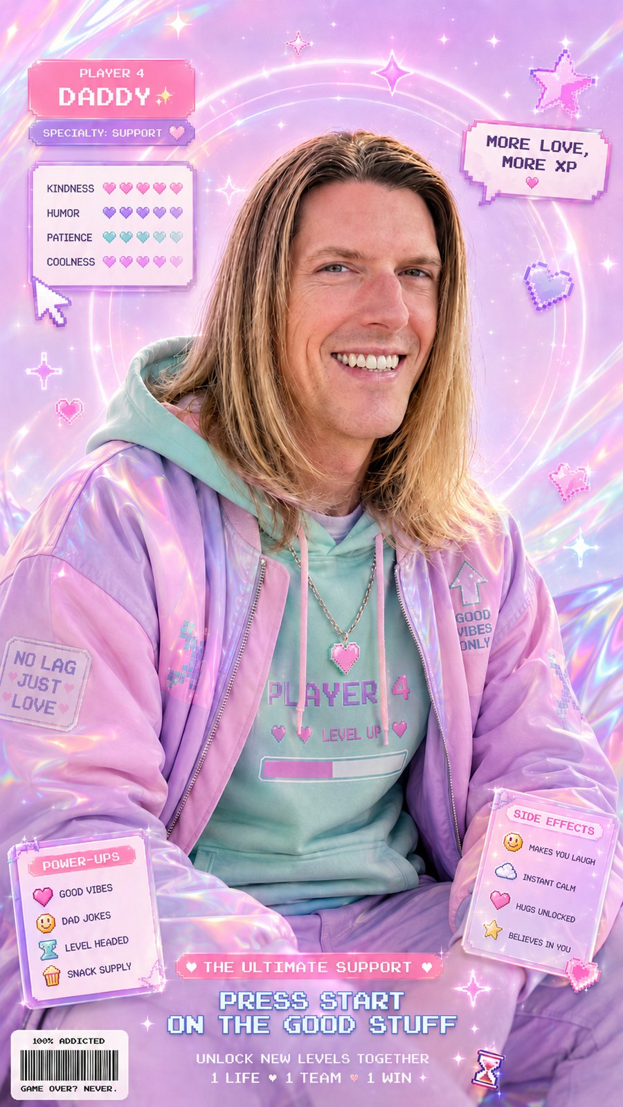 PLAYER 4: DADDY — The Ultimate Support Character