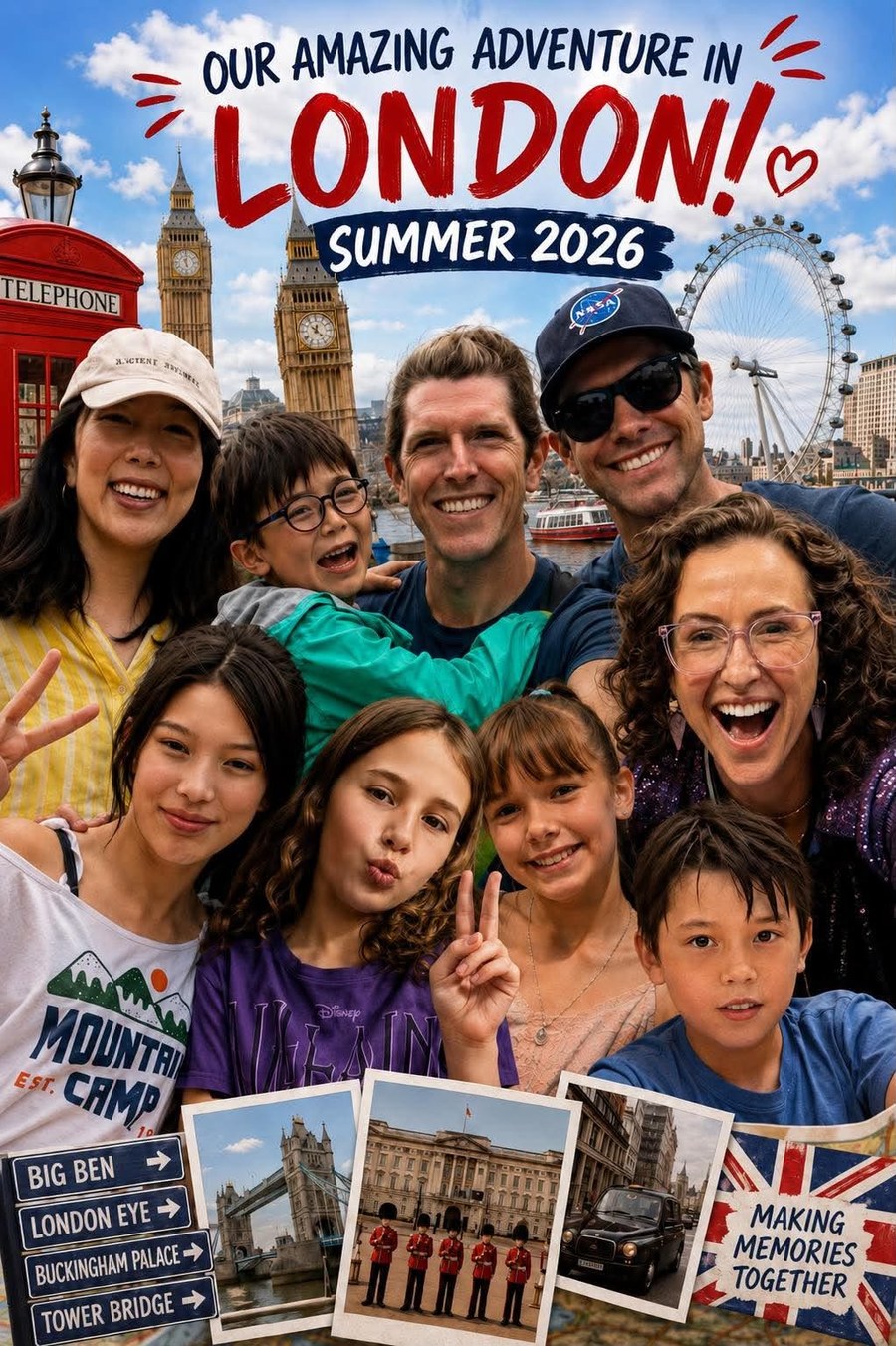 OUR AMAZING ADVENTURE IN LONDON! Summer 2026