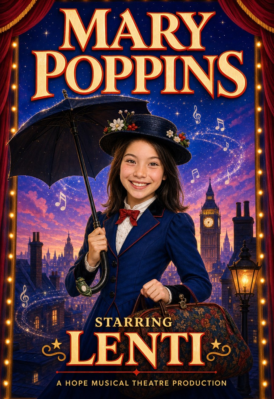 MARY POPPINS STARRING LENTI