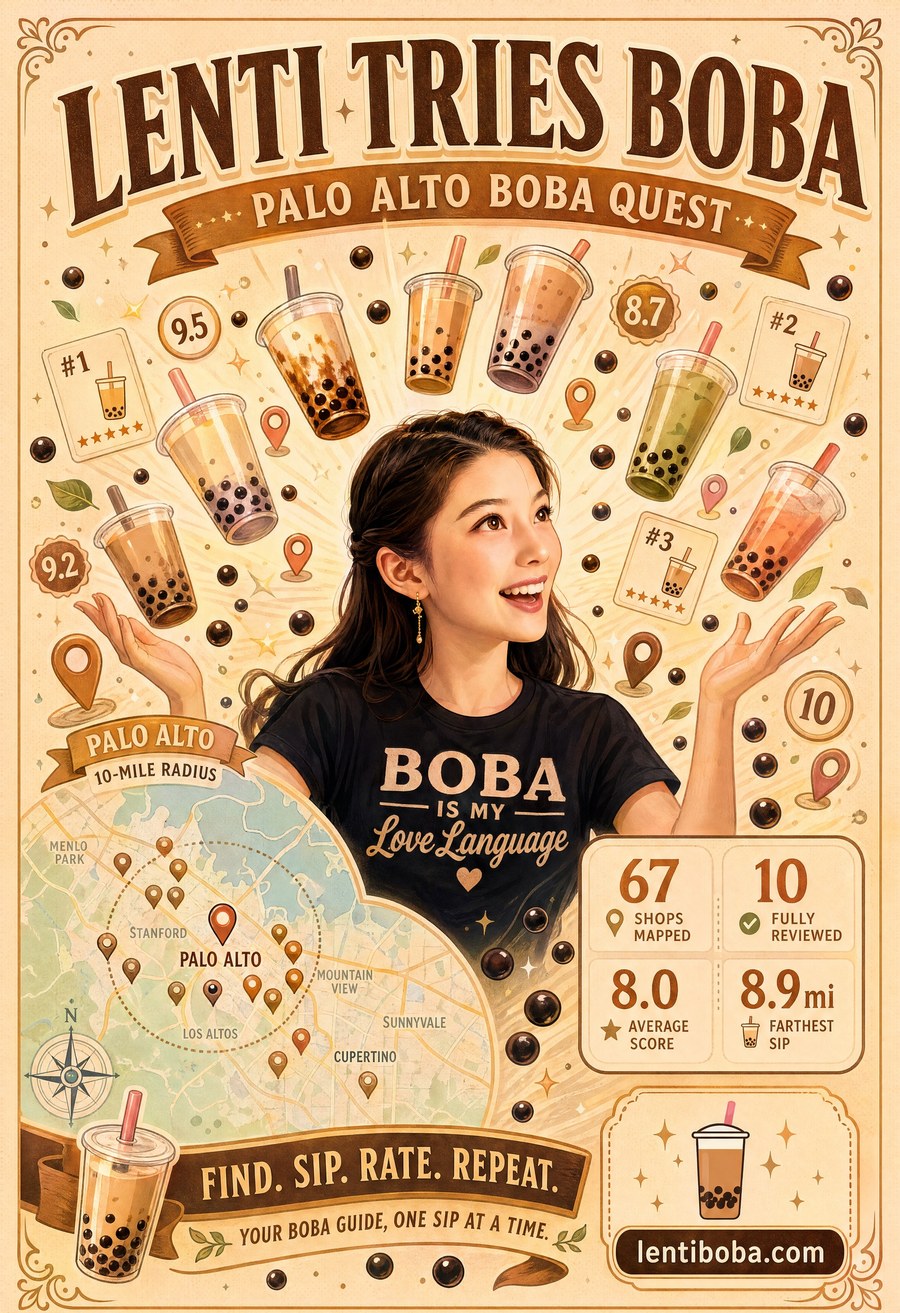 LENTI TRIES BOBA