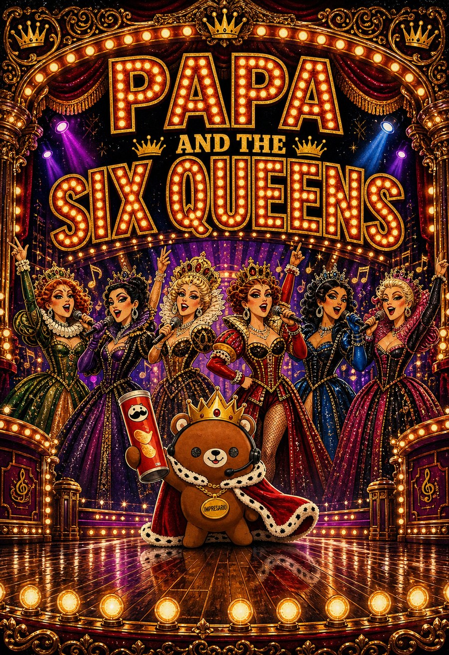 PAPA AND THE SIX QUEENS