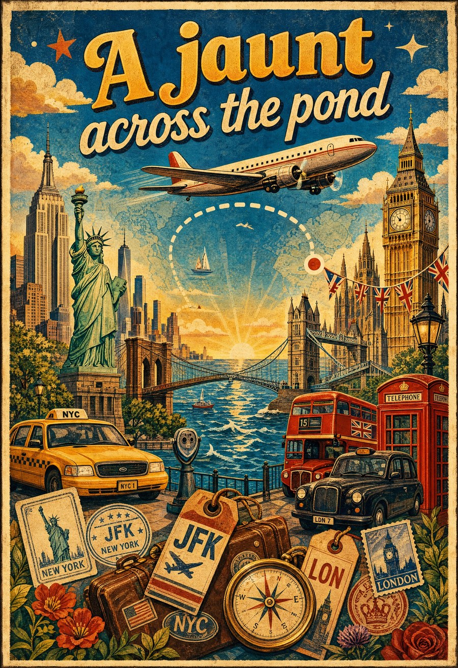 A jaunt across the pond