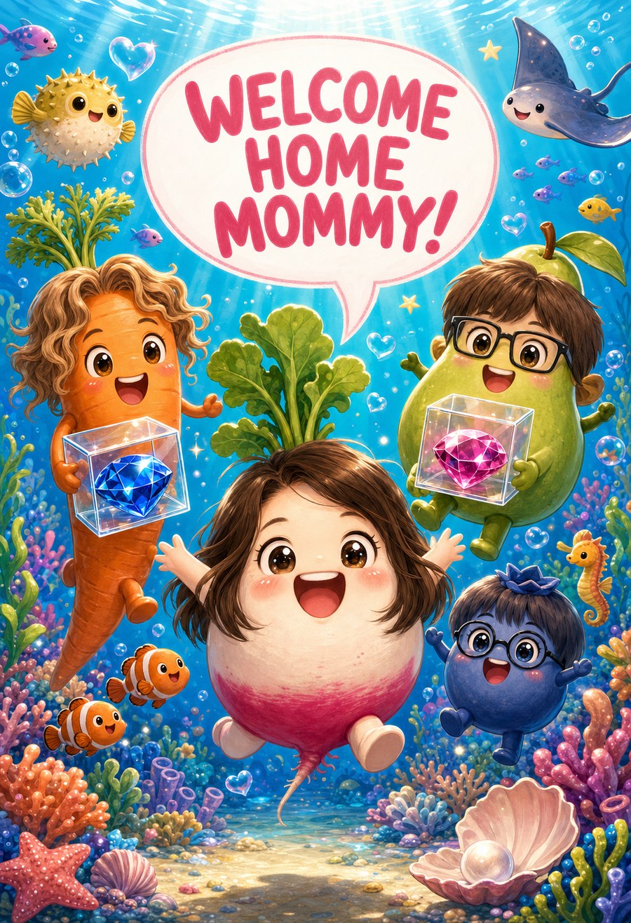 WELCOME HOME MOMMY!