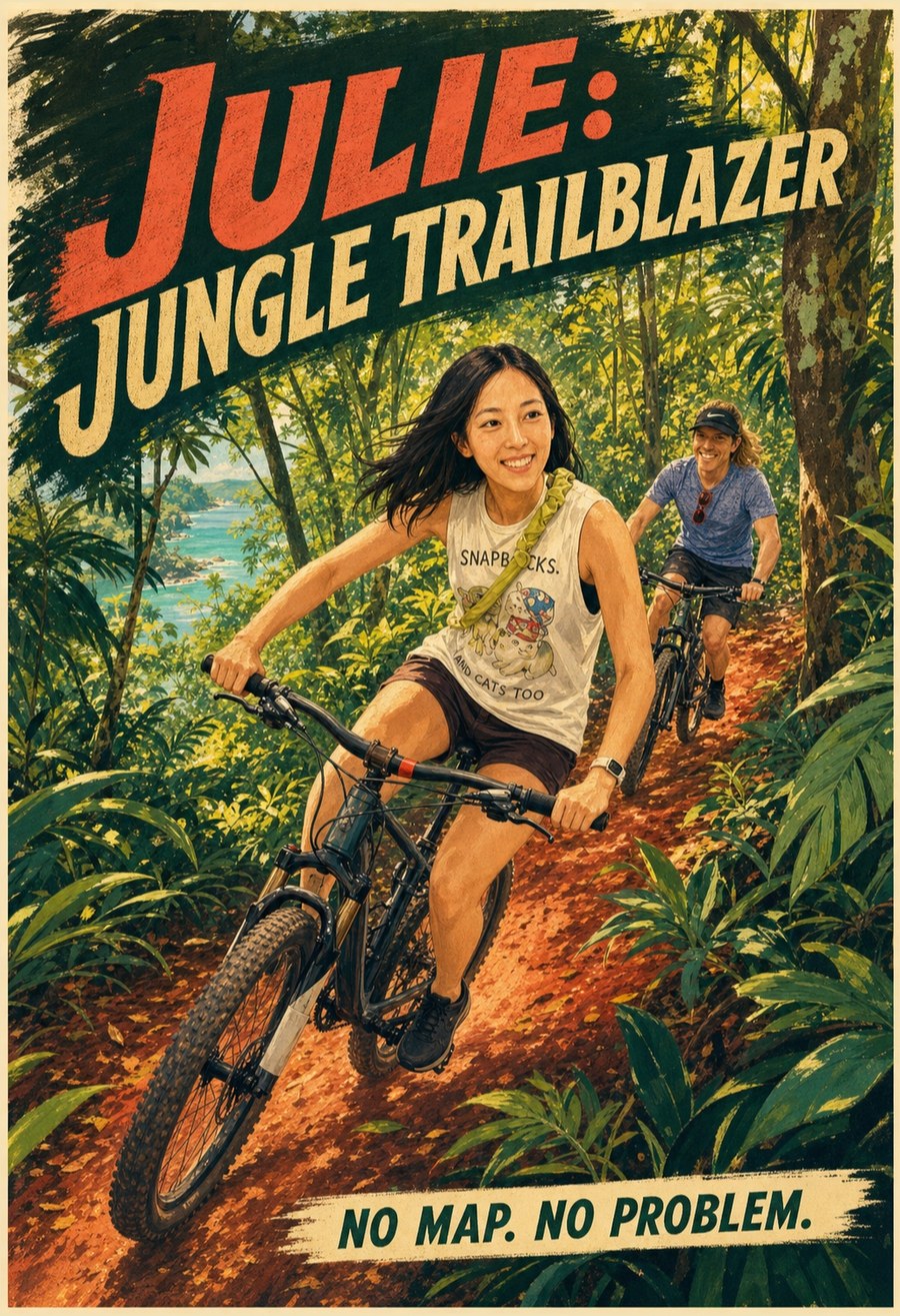 JULIE: JUNGLE TRAILBLAZER