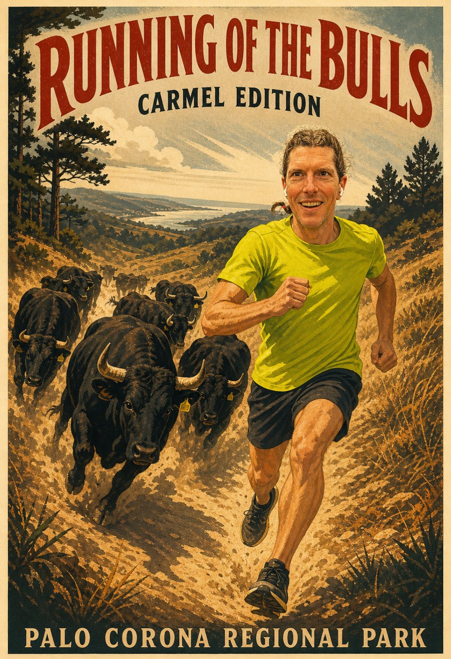 RUNNING OF THE BULLS — CARMEL EDITION
