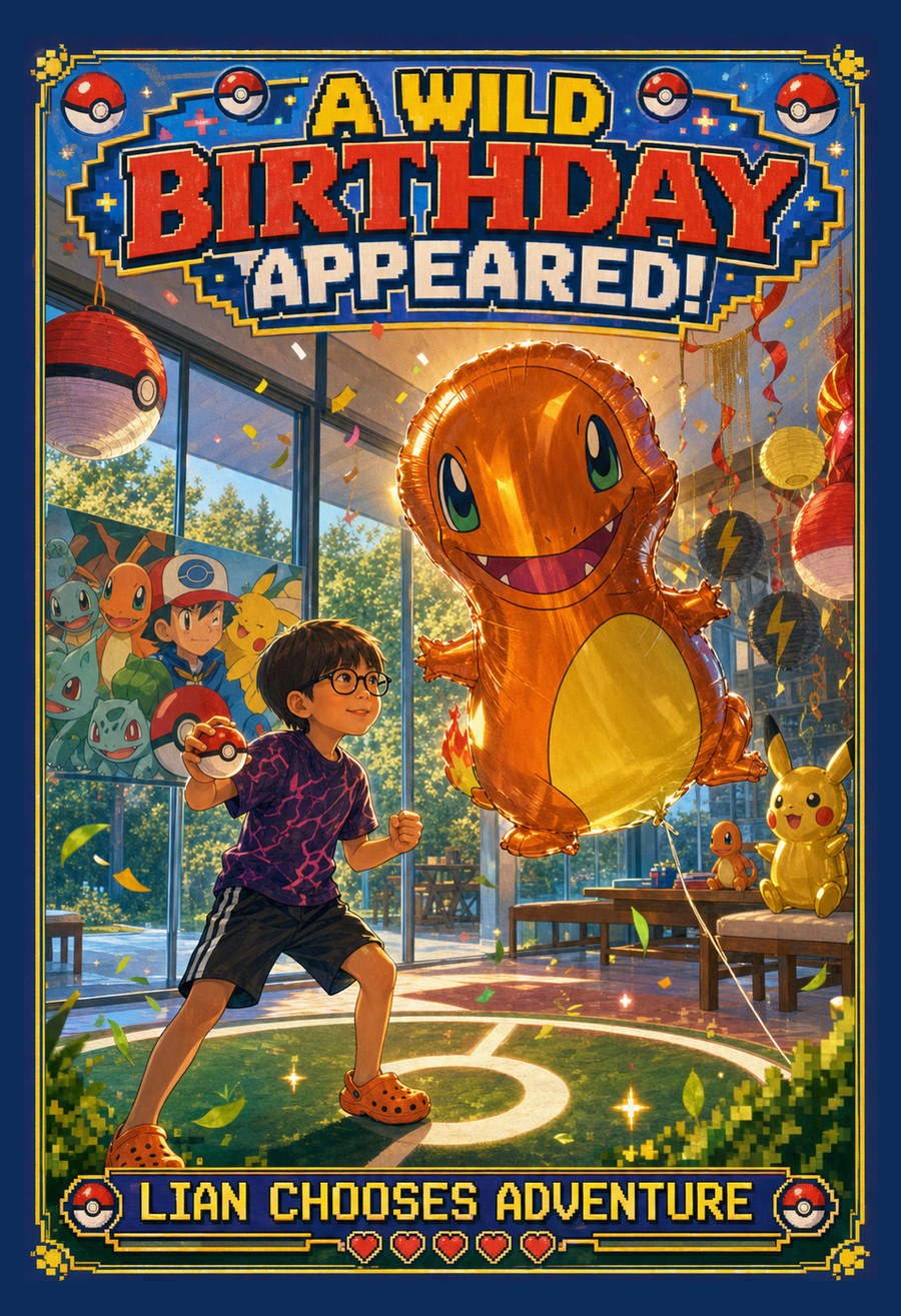 A WILD BIRTHDAY APPEARED!