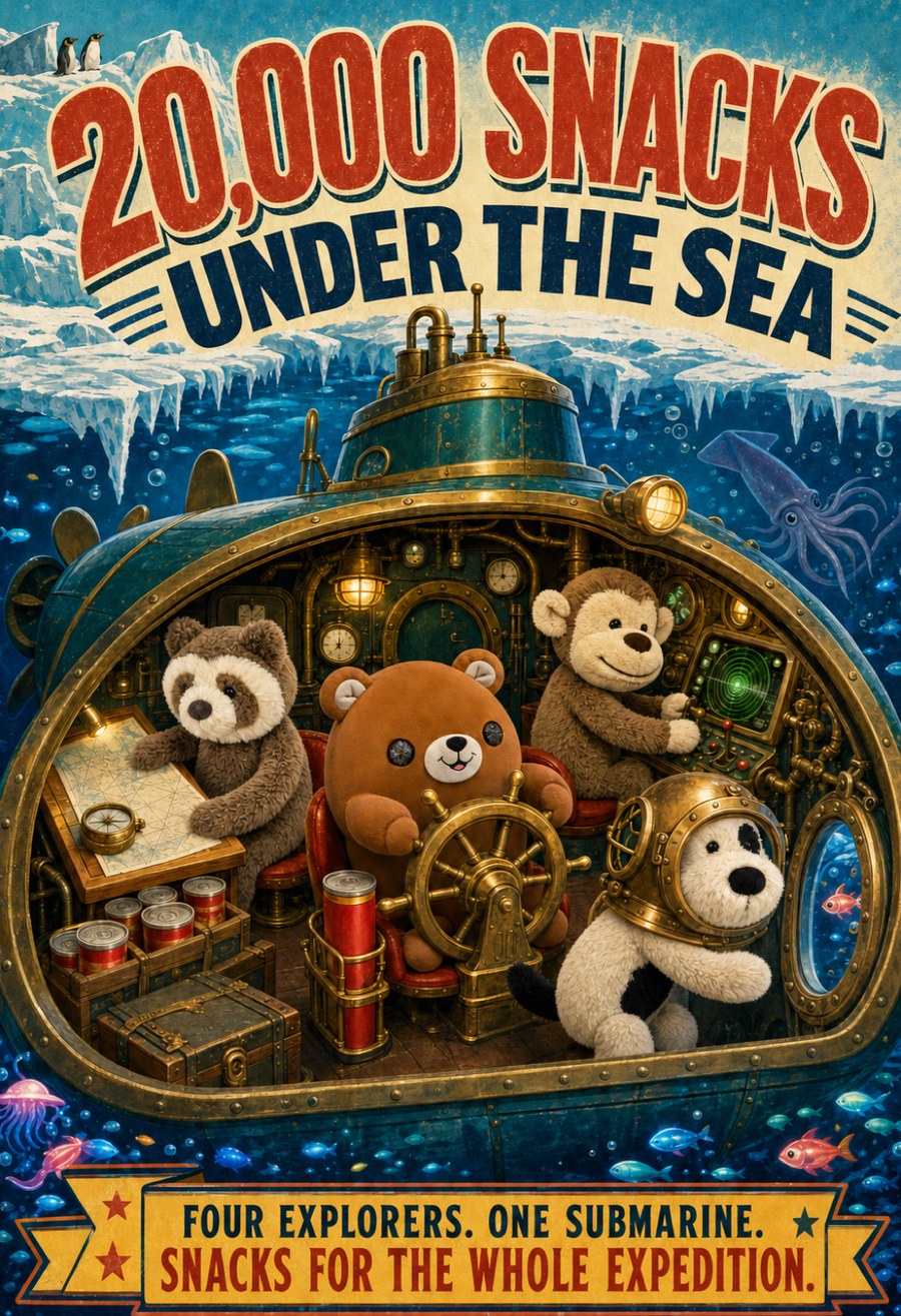 20,000 SNACKS UNDER THE SEA