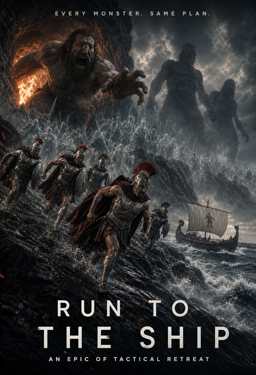RUN TO THE SHIP