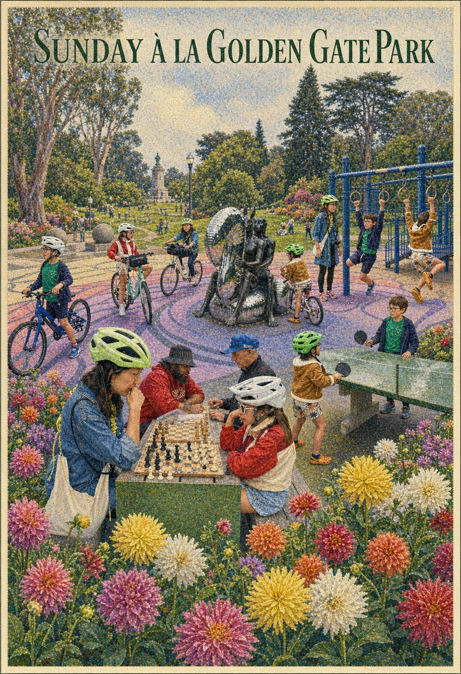 SUNDAY À LA GOLDEN GATE PARK