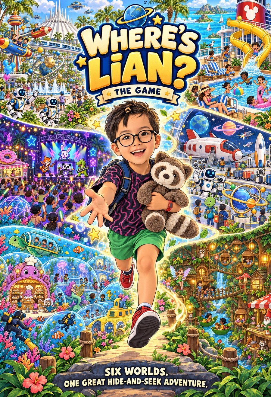 WHERE'S LIAN? — THE GAME