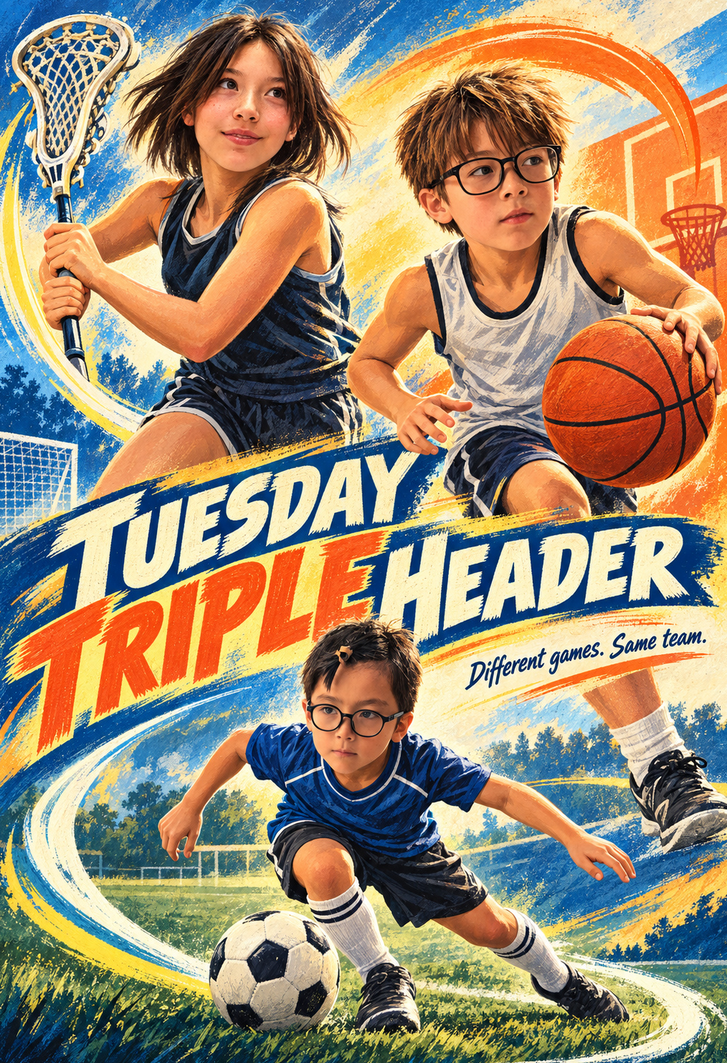 TUESDAY TRIPLE HEADER